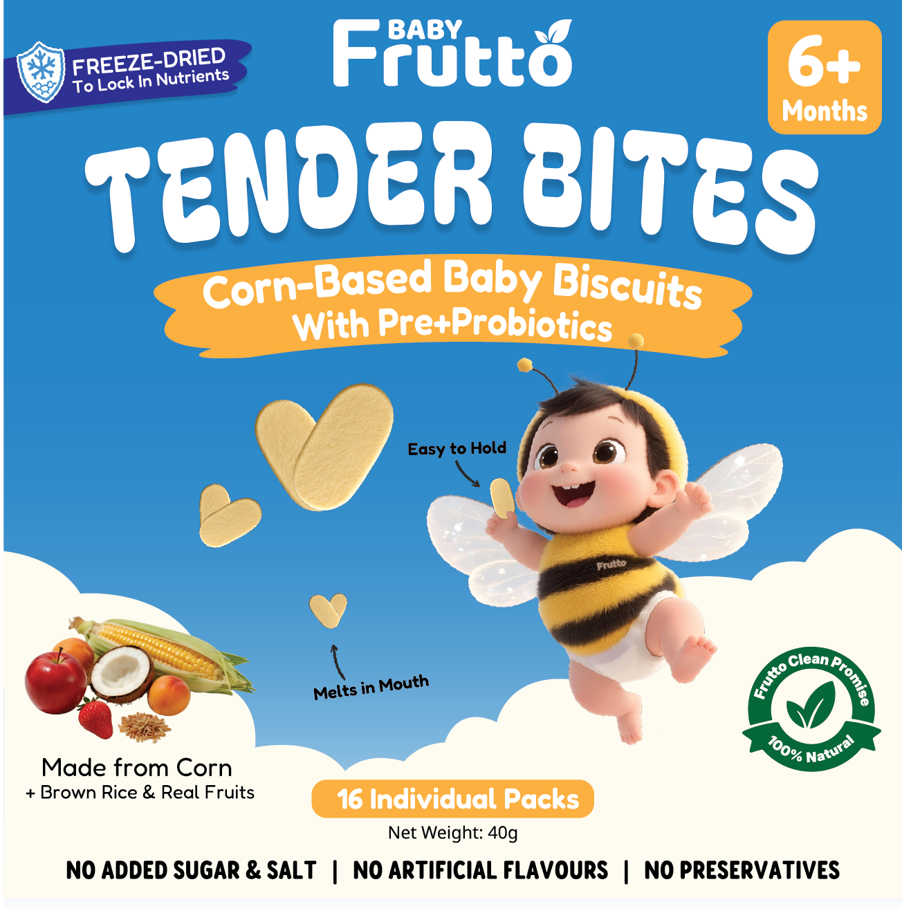 Baby Frutto Snack Bundle – Freeze-Dried Fruits & Veggies | No Added ...