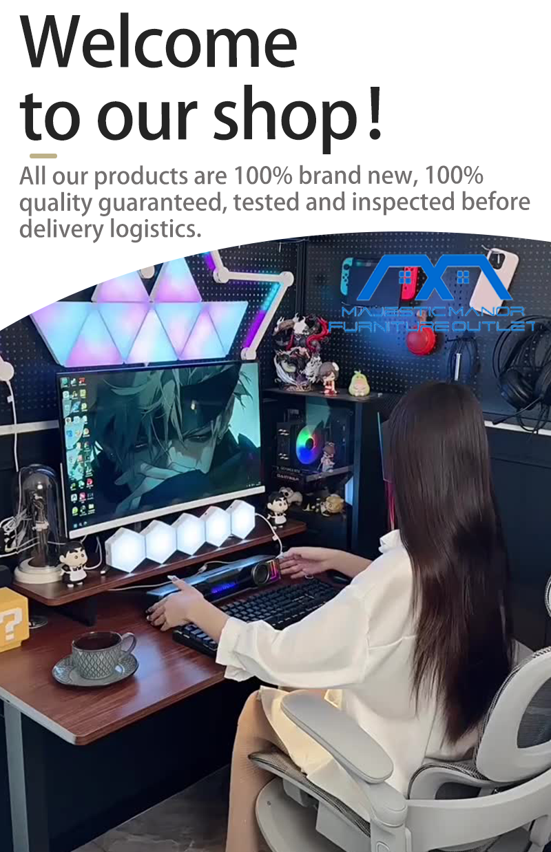 【LILI.SG】Computer monitor stand wooden desktop screen lift base desktop ...