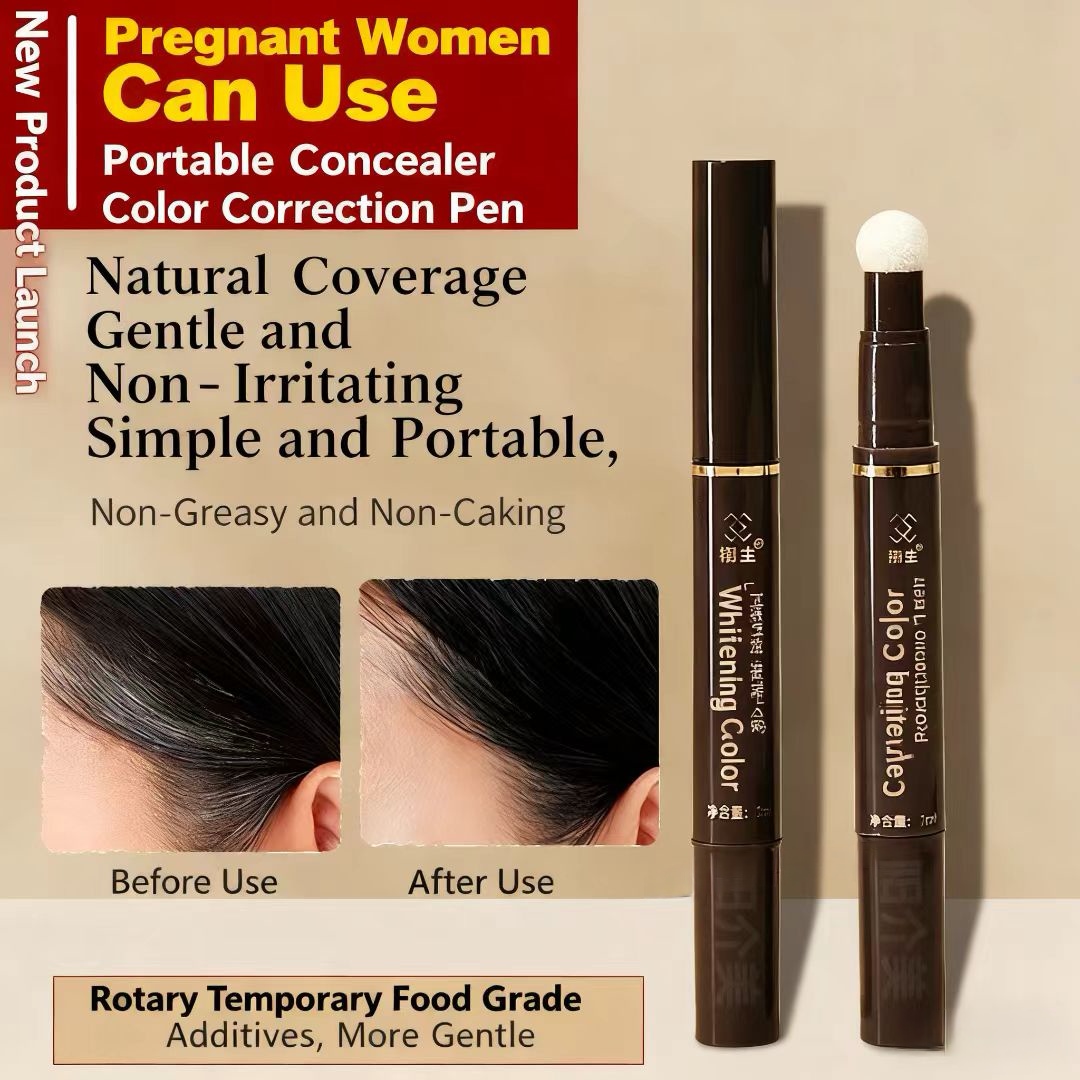 One-Time Hair dye Instant Gray Root Coverage Hair Color Modify Cream ...