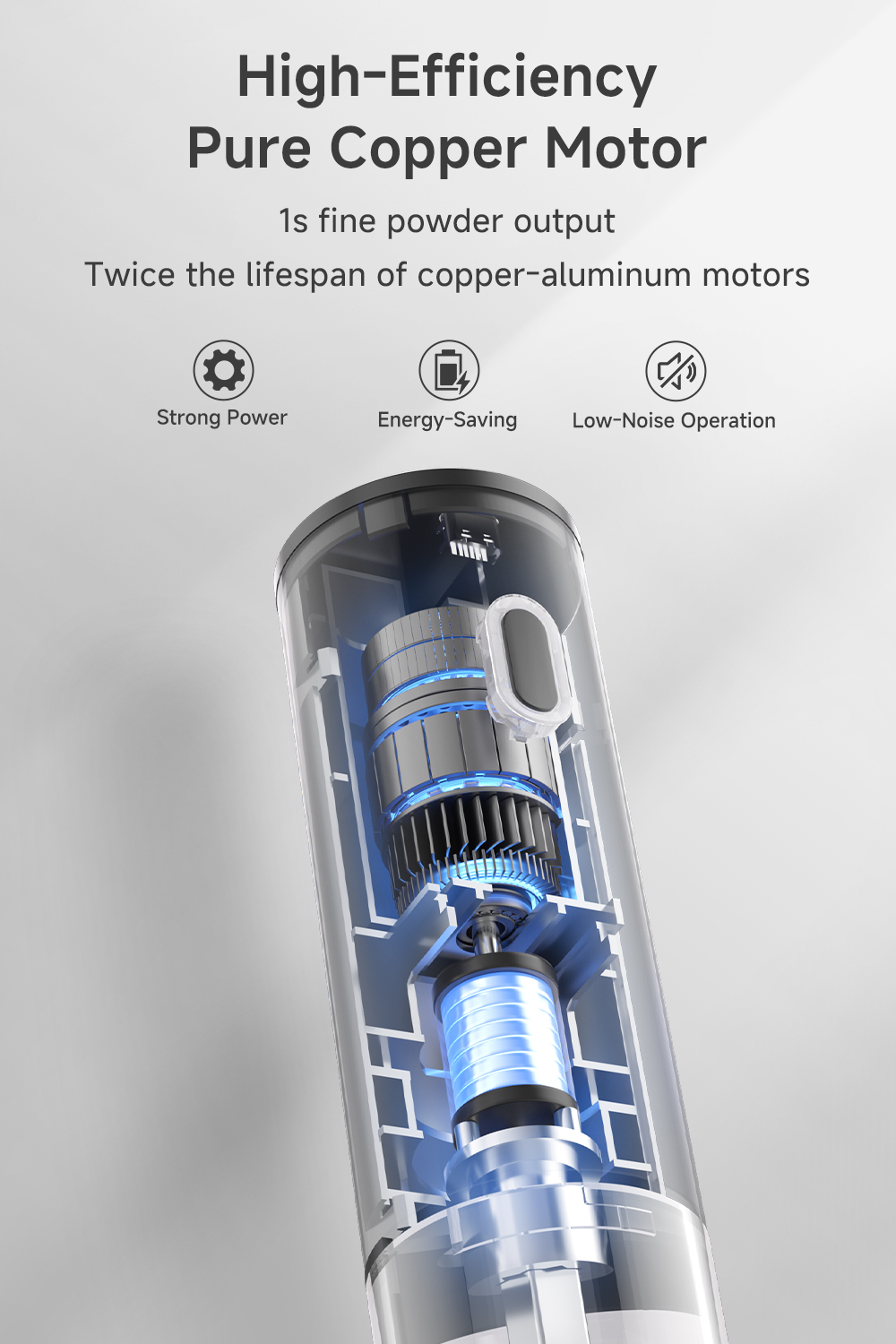 Simplus Electric Salt and Pepper Grinder | 5 Levels Adjustment | Type-C ...