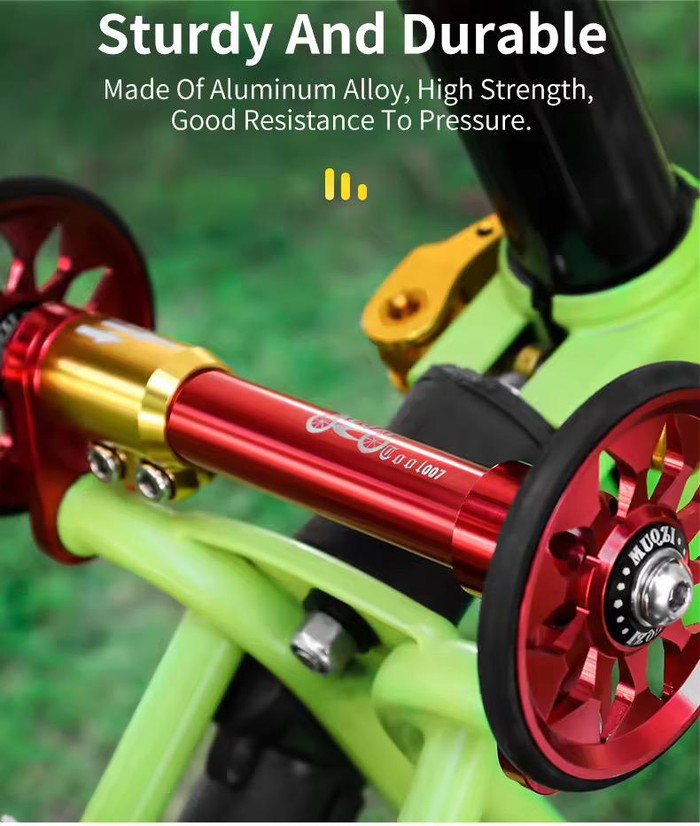 MUQZI Easy Wheels Extension Rod Expandable Lever for Brompton Folding ...