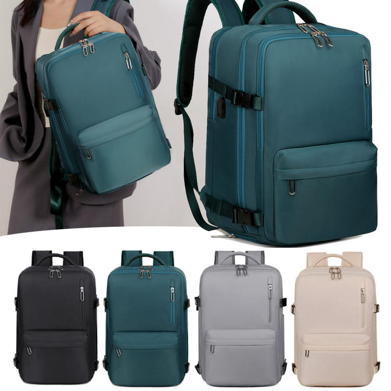 [SG]Travel Backpack 45L with USB Port Waterproof Cabin Backpack with ...