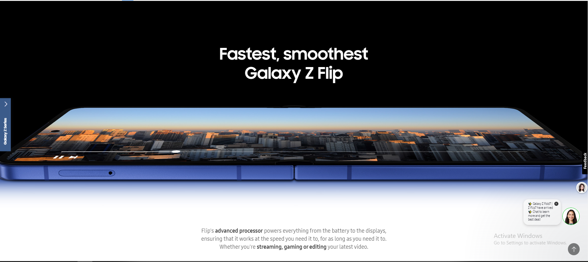 Samsung Galaxy Z Flip 7 Dynamic AMOLED Display Set | Shopee Singapore