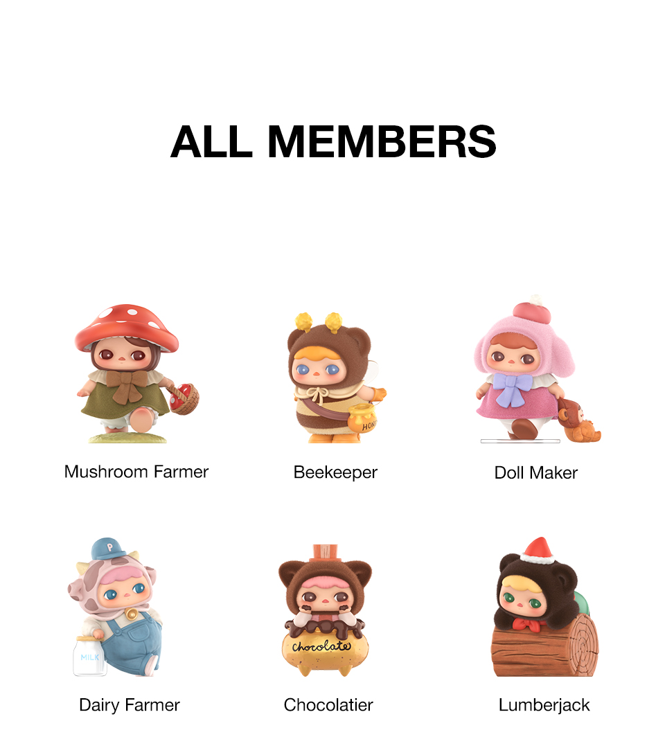 POP MART PUCKY Fairies' Market Series Figures Blind Box (Whole Set ...