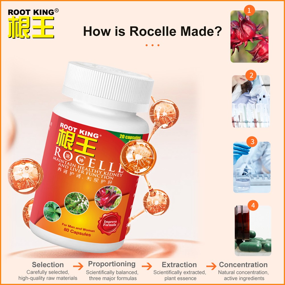 Root King Rocelle 根王洛神 Urinary Tract, Kidney Health, Hibiscus ...