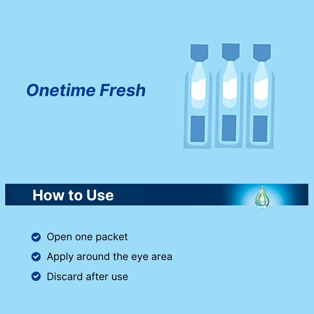 [Single-use Moisture Eye Solution] Refresh / One-time Fresh 0.5ml ...