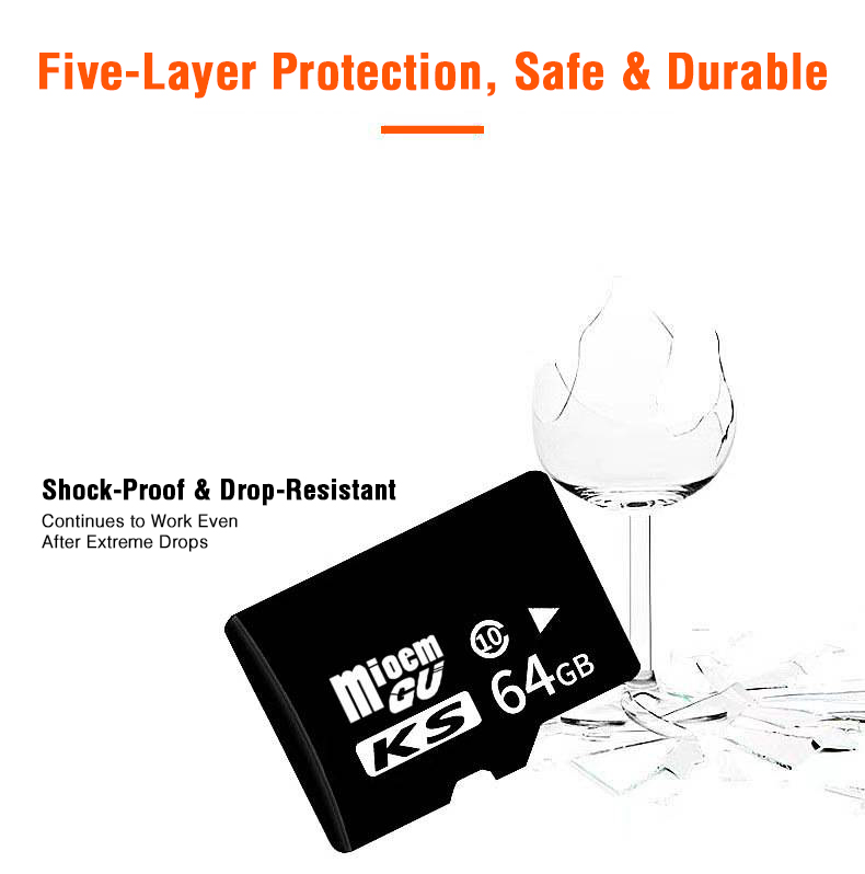 High-Speed microSD Card 32GB–256GB | Full HD Video Recording | Memory ...