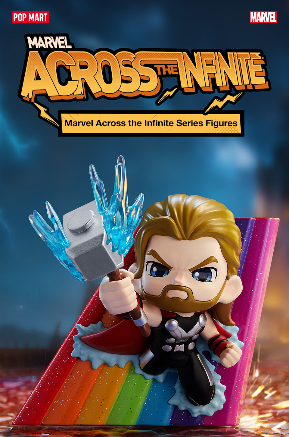 POP MART Marvel Across the Infinite Series Figures Blind Box