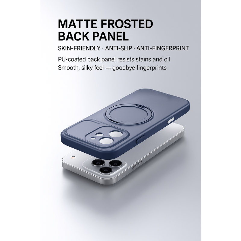 MaxTech for iPhone 17 Pro Max Case Orbit Case with Spinnable Magnetic ...