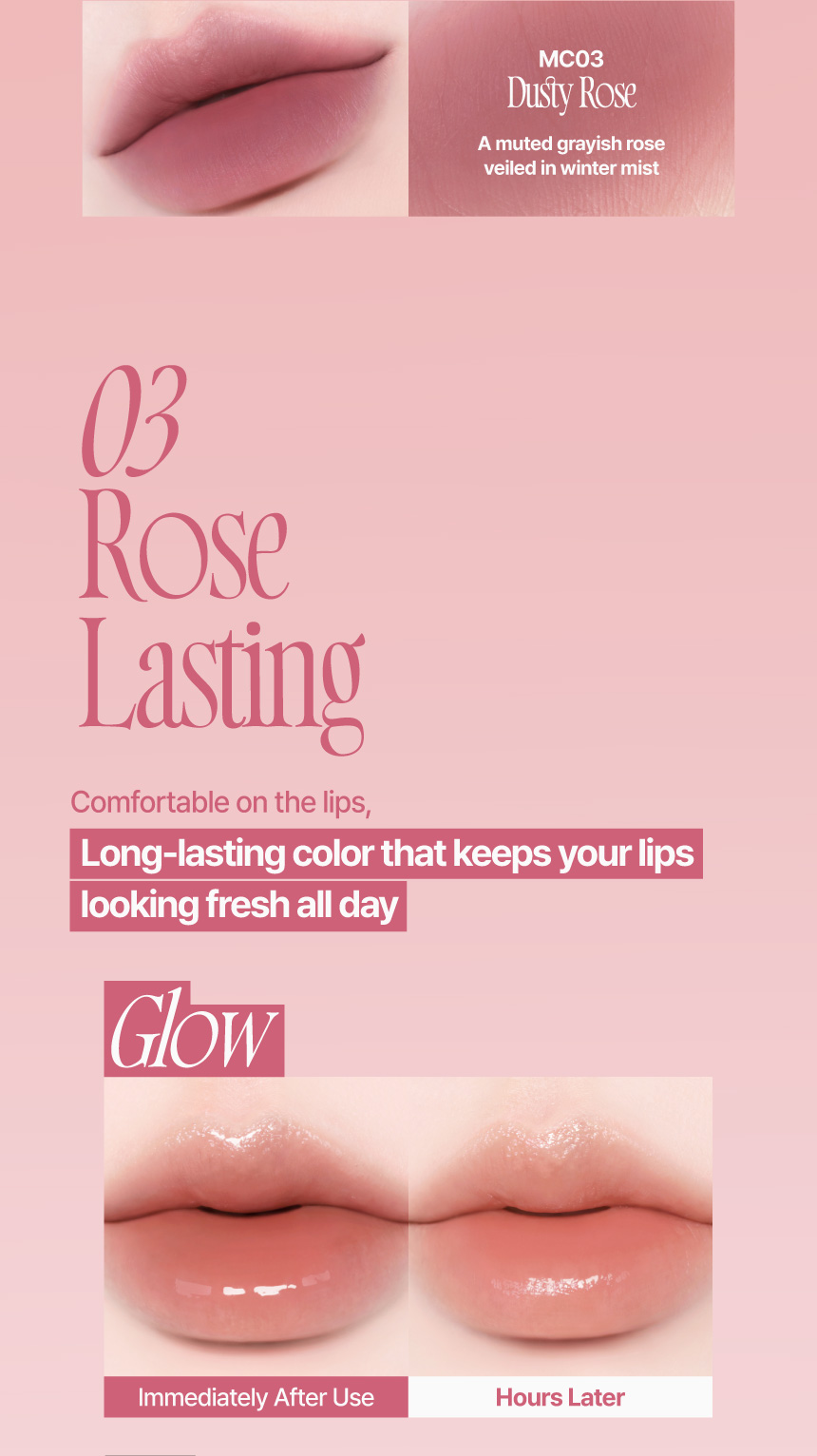 (NEW 6 Colors) fwee Rose Obsession Stay-fit Lip Tint (24 Colors ...