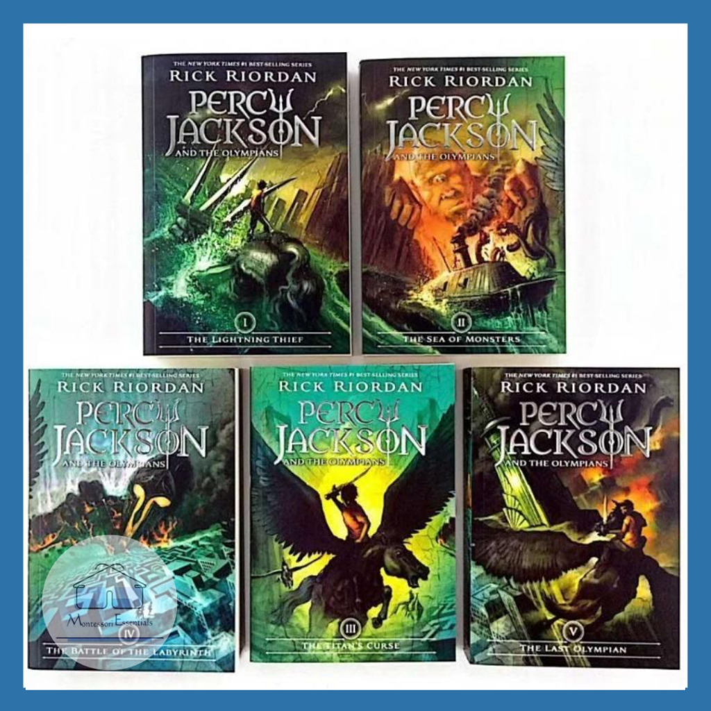 [SG STOCK] Percy Jackson and the Olympians Box Full Set (5 Books ...