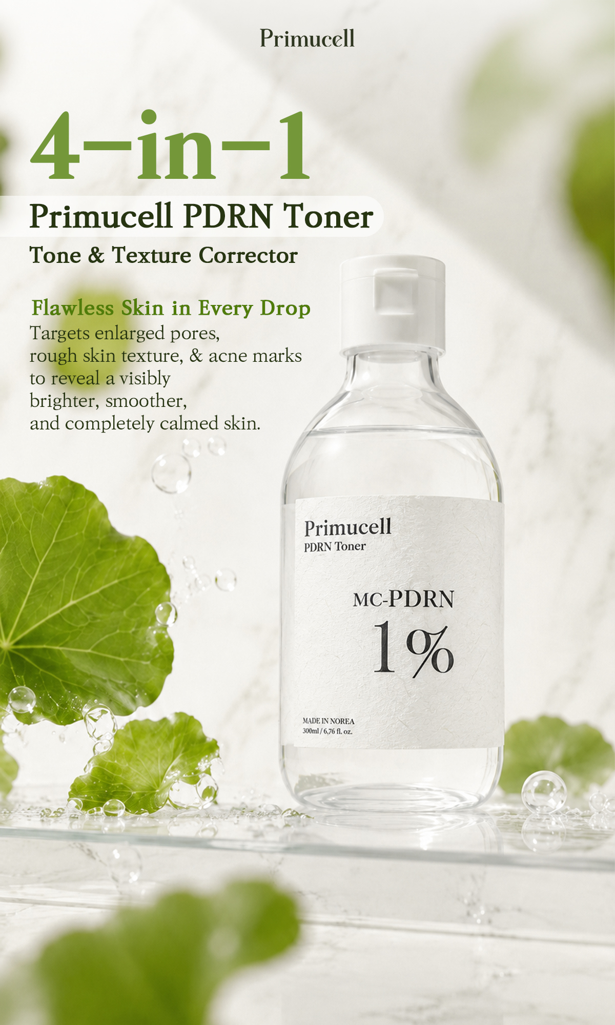 [20% OFF] PDRN 1% Cica Toner 200ml | Hydration & Barrier Care | Shopee ...