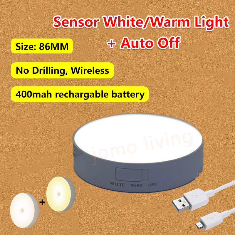 SG Ready Stocks JOMO Sensor Night Light Motion Detector Auto Light USB ...