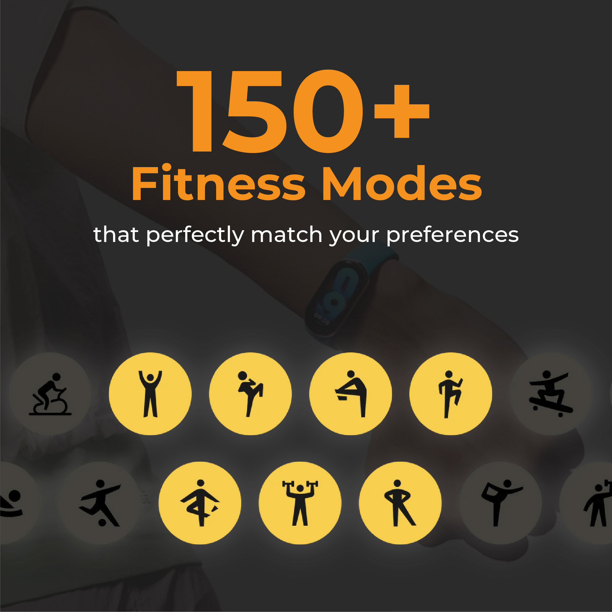 [LATEST RELEASE] Xiaomi Mi Band 8 Smart Wristband AMOLED Color Screen ...