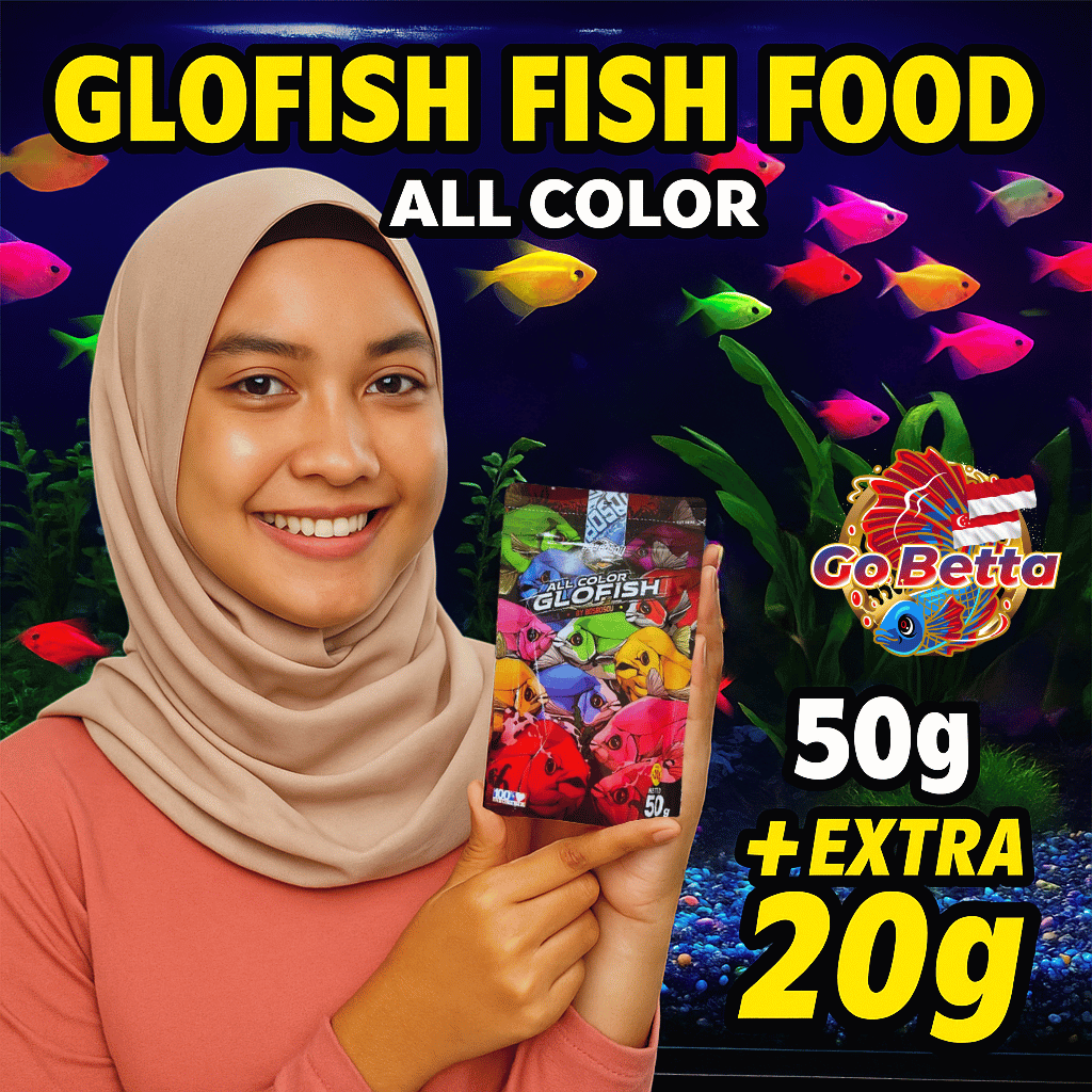 Glofish Fish Food Pellets All Colors Floating | Spirulina & Astaxanthin ...