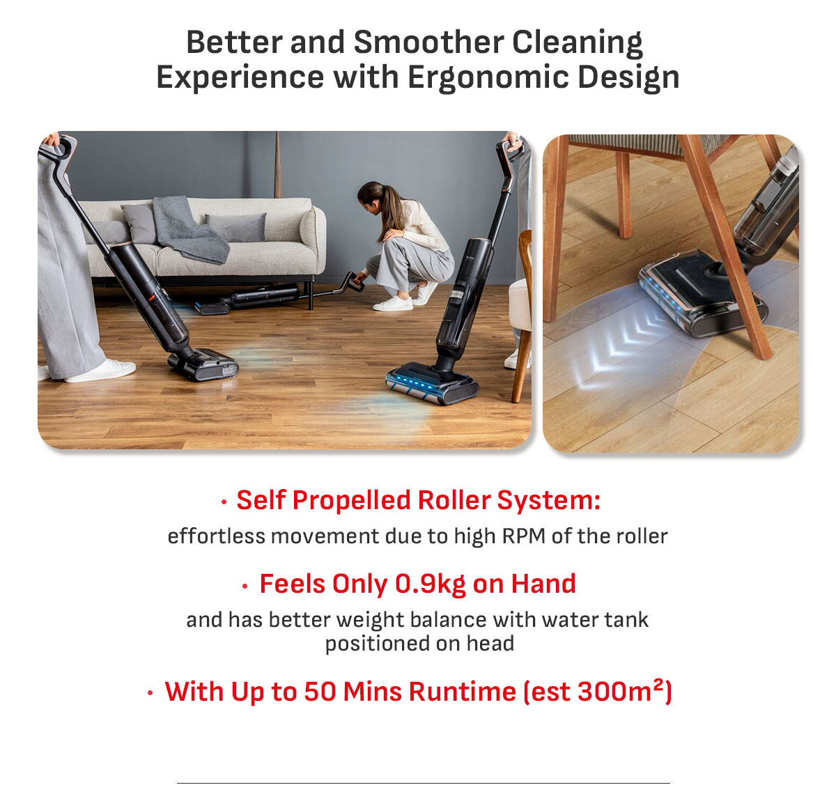 (UPGRADED)Tefal X-Clean 7 PRO Wet & Dry Handstick GF5736/GF5856 ...