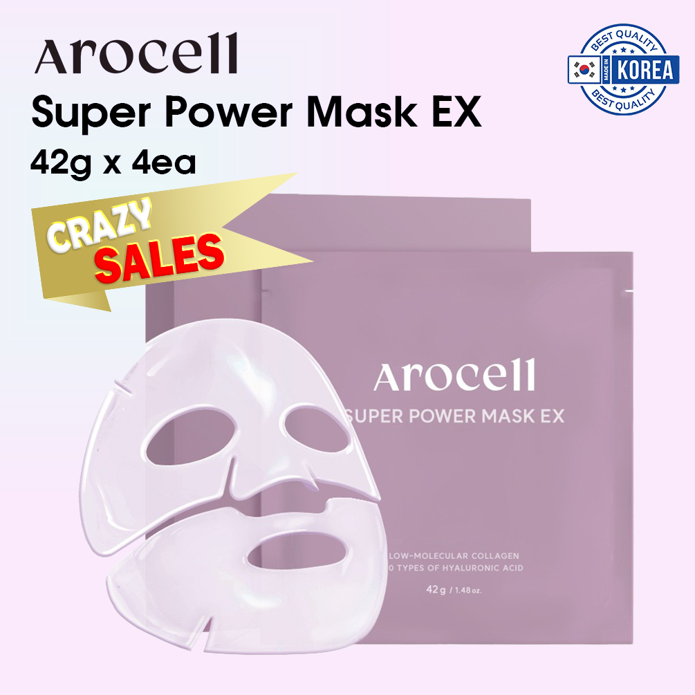 SUPER POWER MASK EX 42g x 4ea | Shopee Singapore