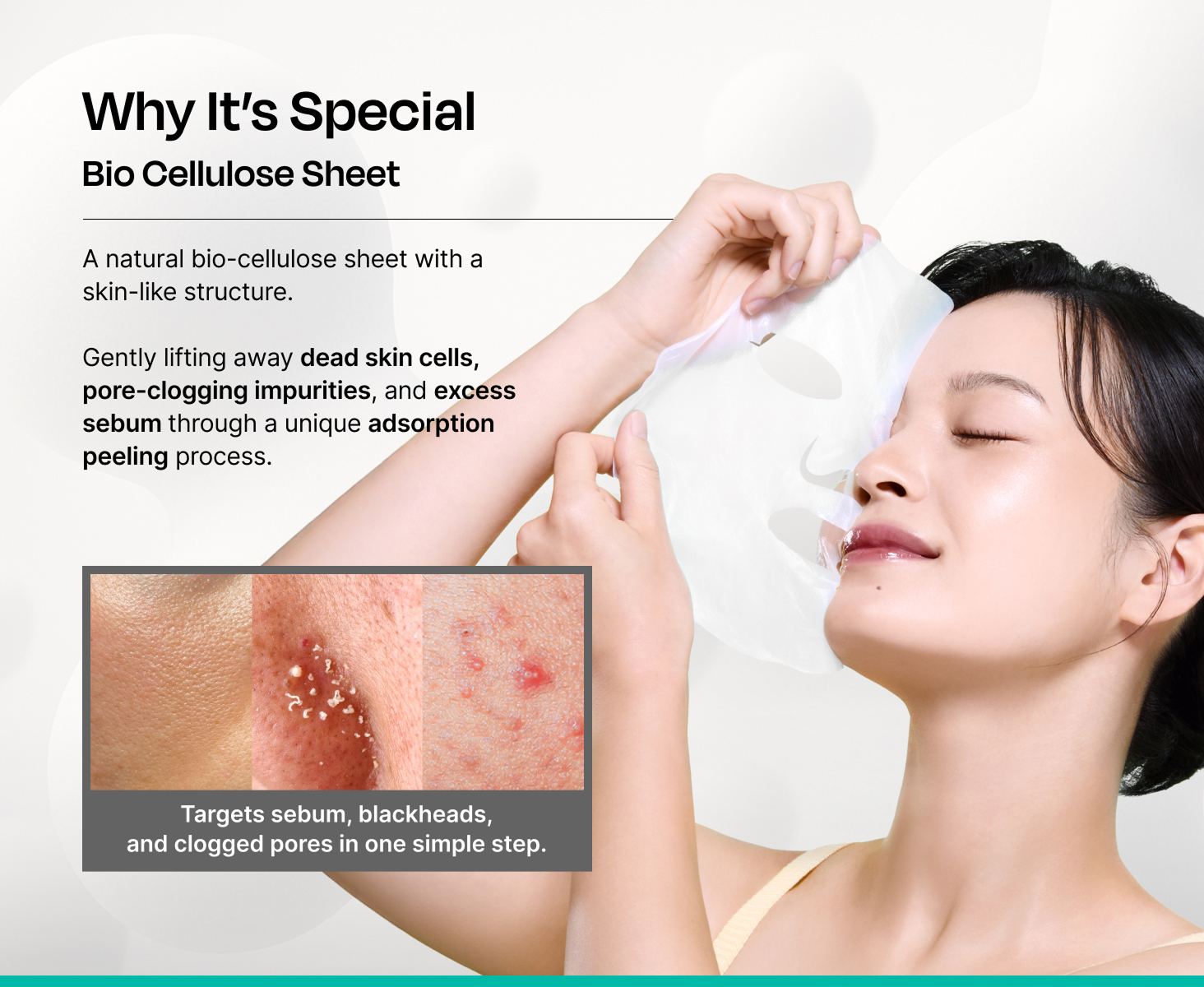 Bio Pore Care Cellulose Mask｜Pore Minimizing & Sebum Control｜Hydrating ...