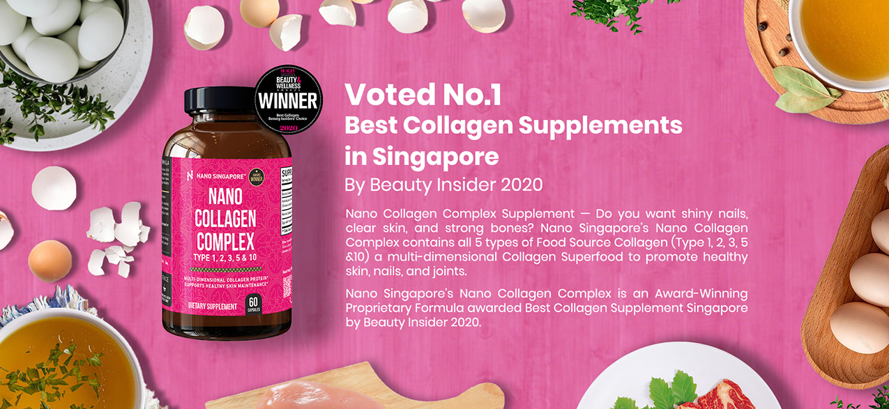 Collagen Complex Nano Collagen Types 1, 2, 3, 5 & 10, Max Collagen ...