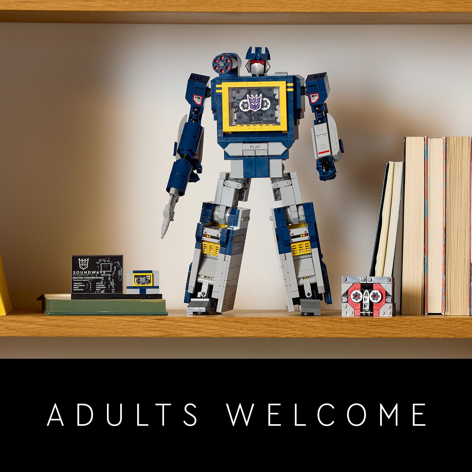 LEGO Icons 10358 Transformers: Soundwave (1505 Pieces) | Shopee Singapore