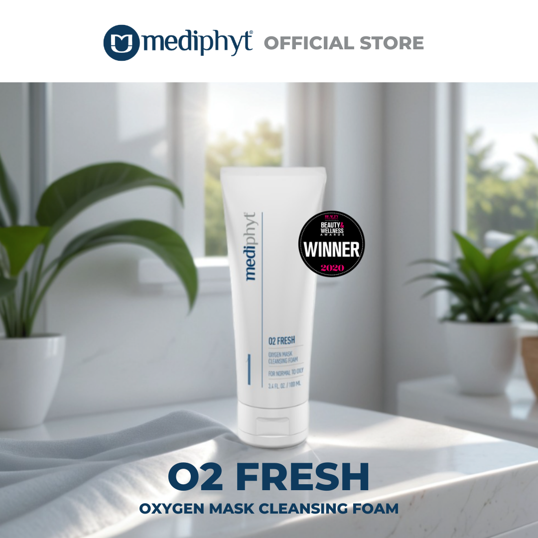 NEW IMPROVED PACKAGING Mediphyt O2 Fresh Oxygen Mask Facial Cleansing ...