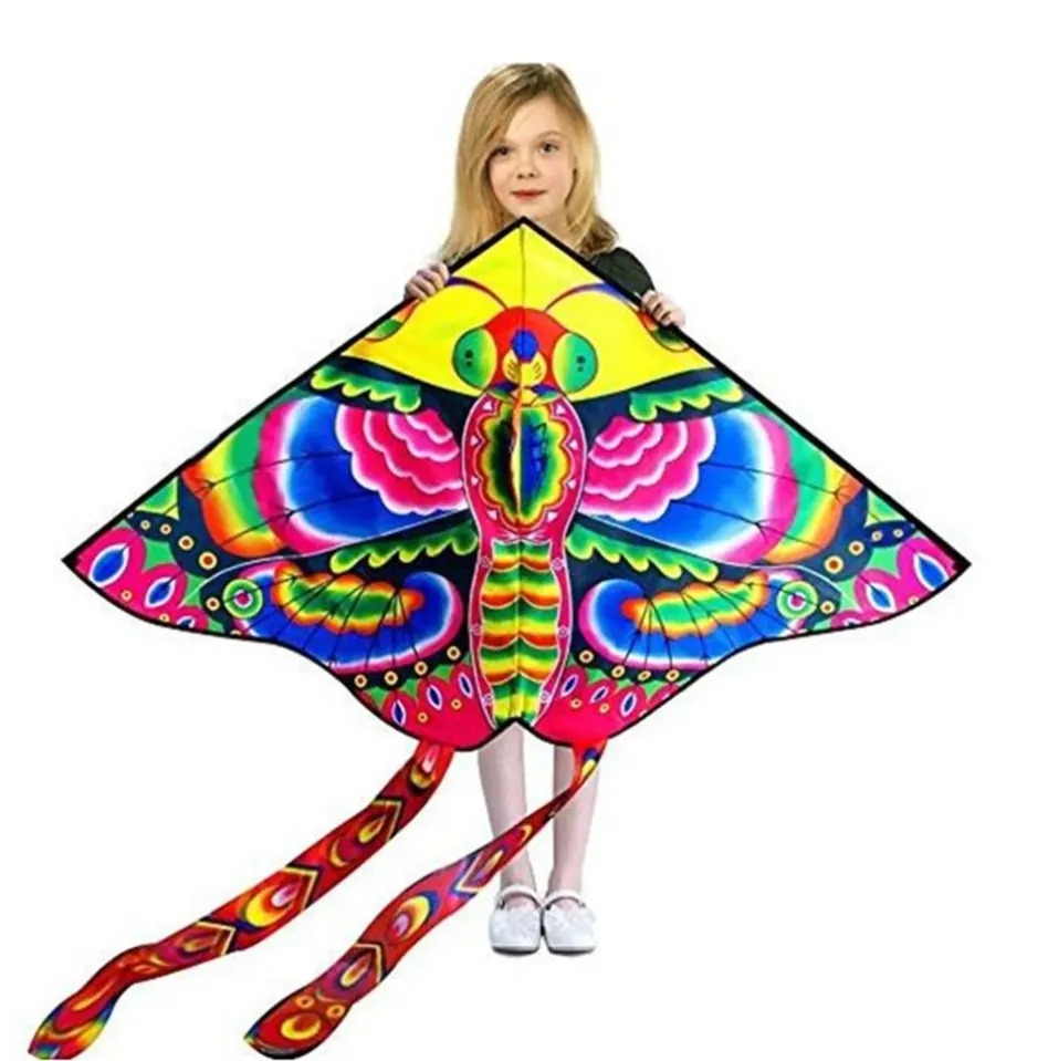 [SG SELLER] Outdoor Children Kites Flying Game Windspeed with Tail ...