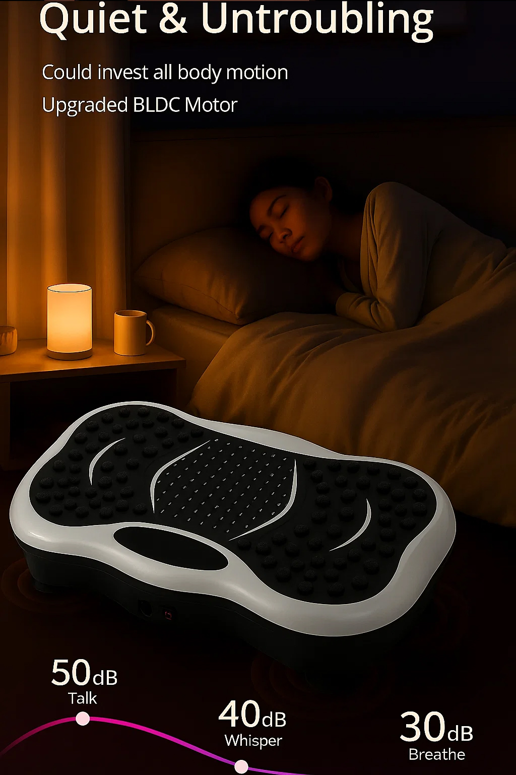 [NICOO] Vibration Platform Machine Exercise Burning Slimming Lazy ...