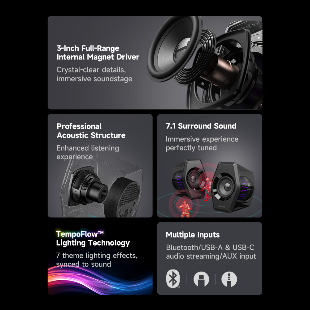 Edifier G2000 Pro RGB Gaming Speakers - 32W Powerful Sound | Shopee ...