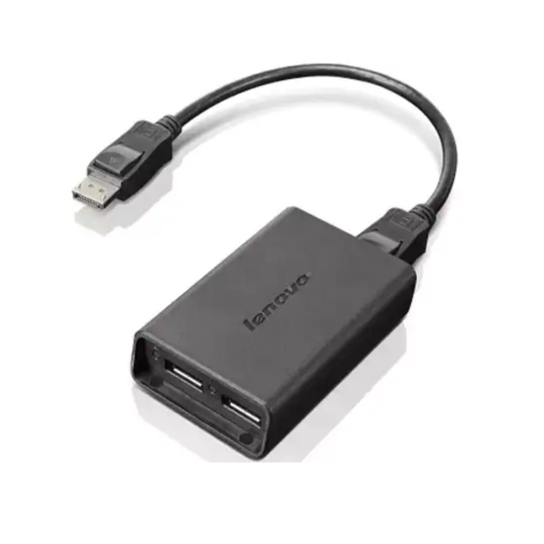 Lenovo DisplayPort to Dual DisplayPort Adapter Cable Lenovo adapter ...