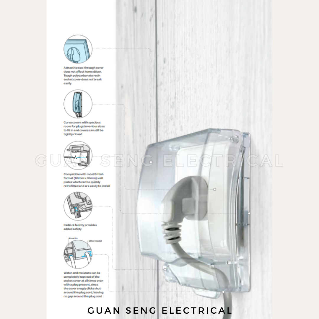 [SG Seller] Schneider Electric Weatherproof Socket Cover Switch Cover ...
