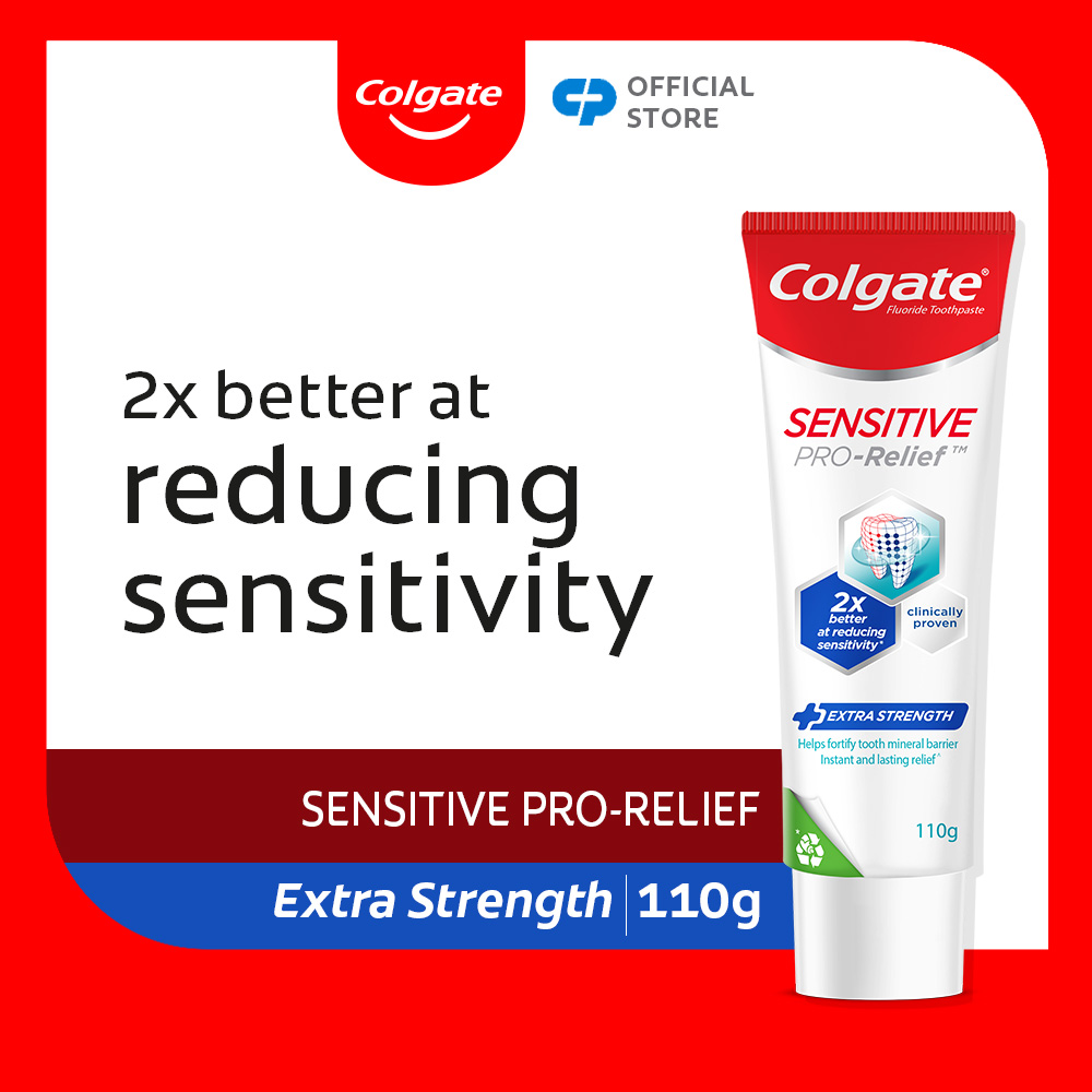 Colgate Sensitive Pro Relief Extra Strength/ Protect Toothpaste x3 110g ...