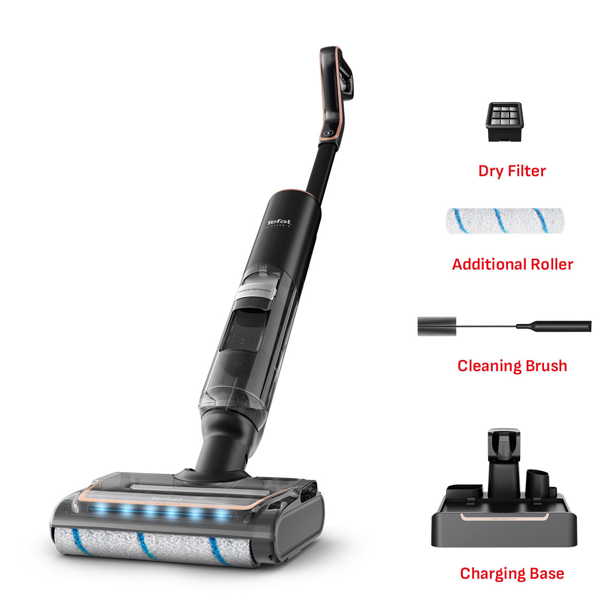 (UPGRADED)Tefal X-Clean 7 PRO Wet & Dry Handstick GF5736/GF5856 ...