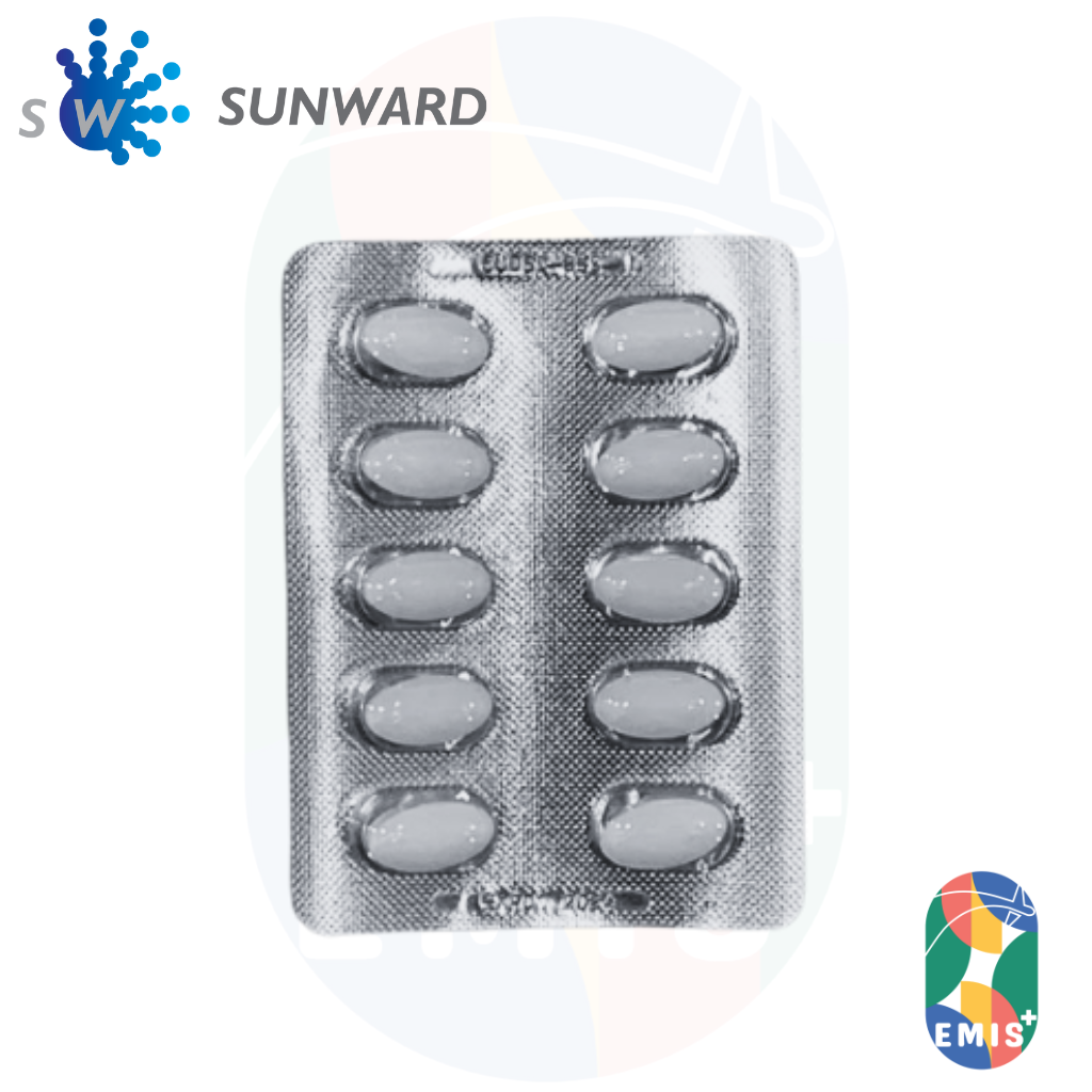 Sunward Paracetamol 500mg (PARATAB) Tablets 10 Tablets / Blister Pack ...