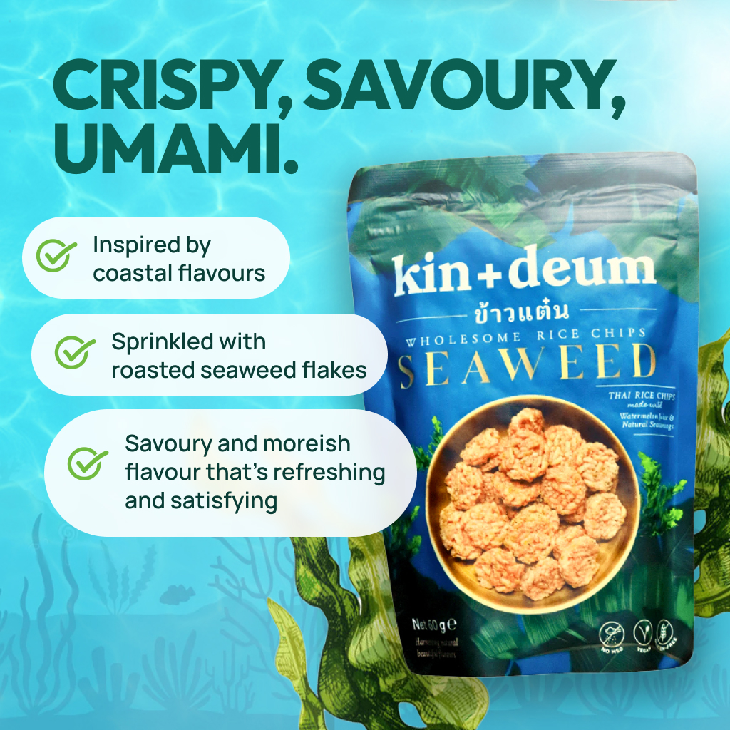 (Kin+Deum) Wholesome Sticky Rice Chips - Healthy Vegan Guilt-Free Thai ...