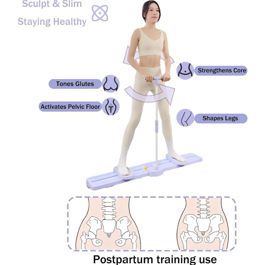 SG Foldable Leg Slimming Ski Trainer Pelvic Floor Muscle Sexy Leg ...