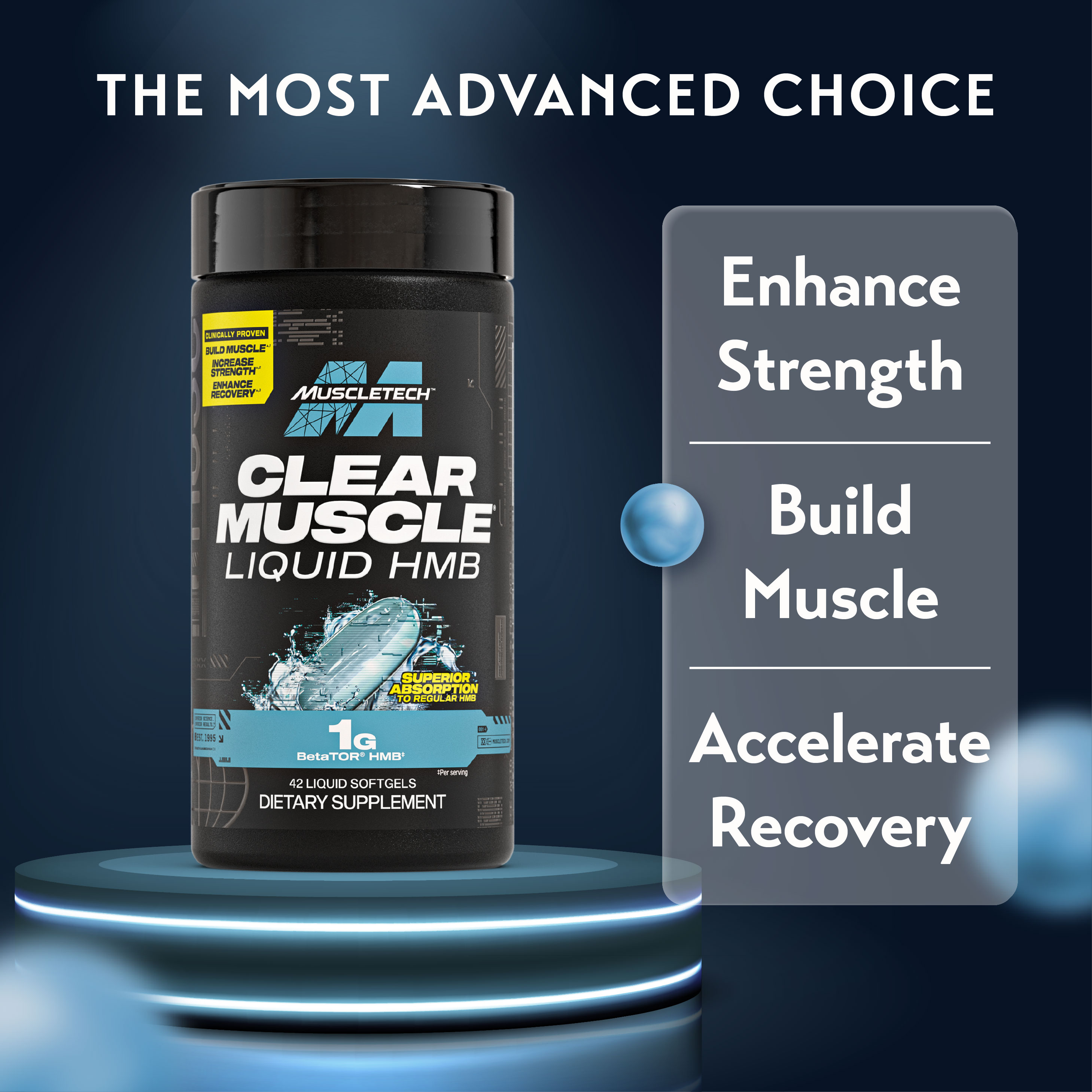 MuscleTech Clear Muscle (42 Liquid Softgels) | Shopee Singapore