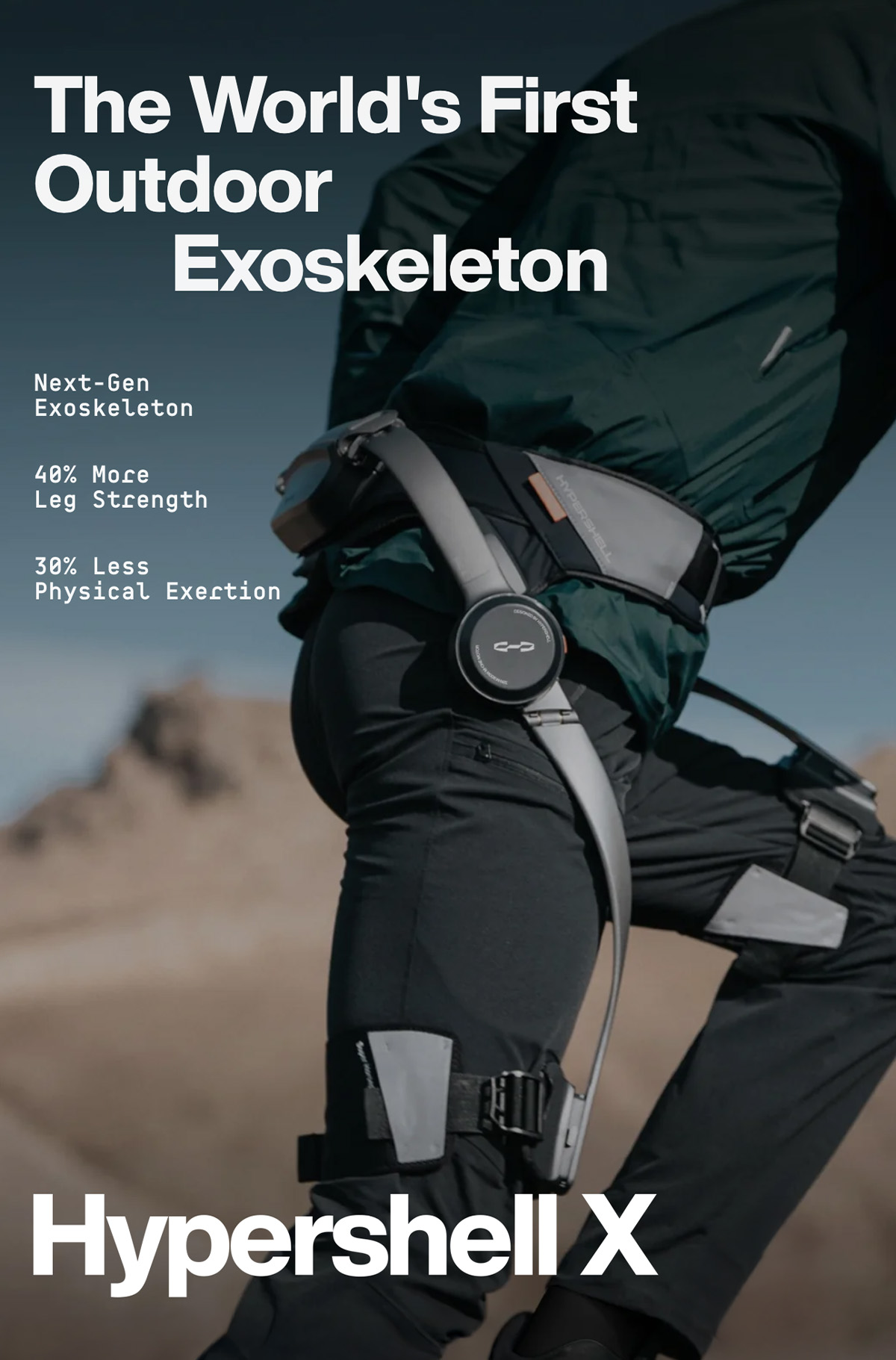 [Hot] Hypershell X Go | World's First Outdoor Exoskeleton | Physical ...