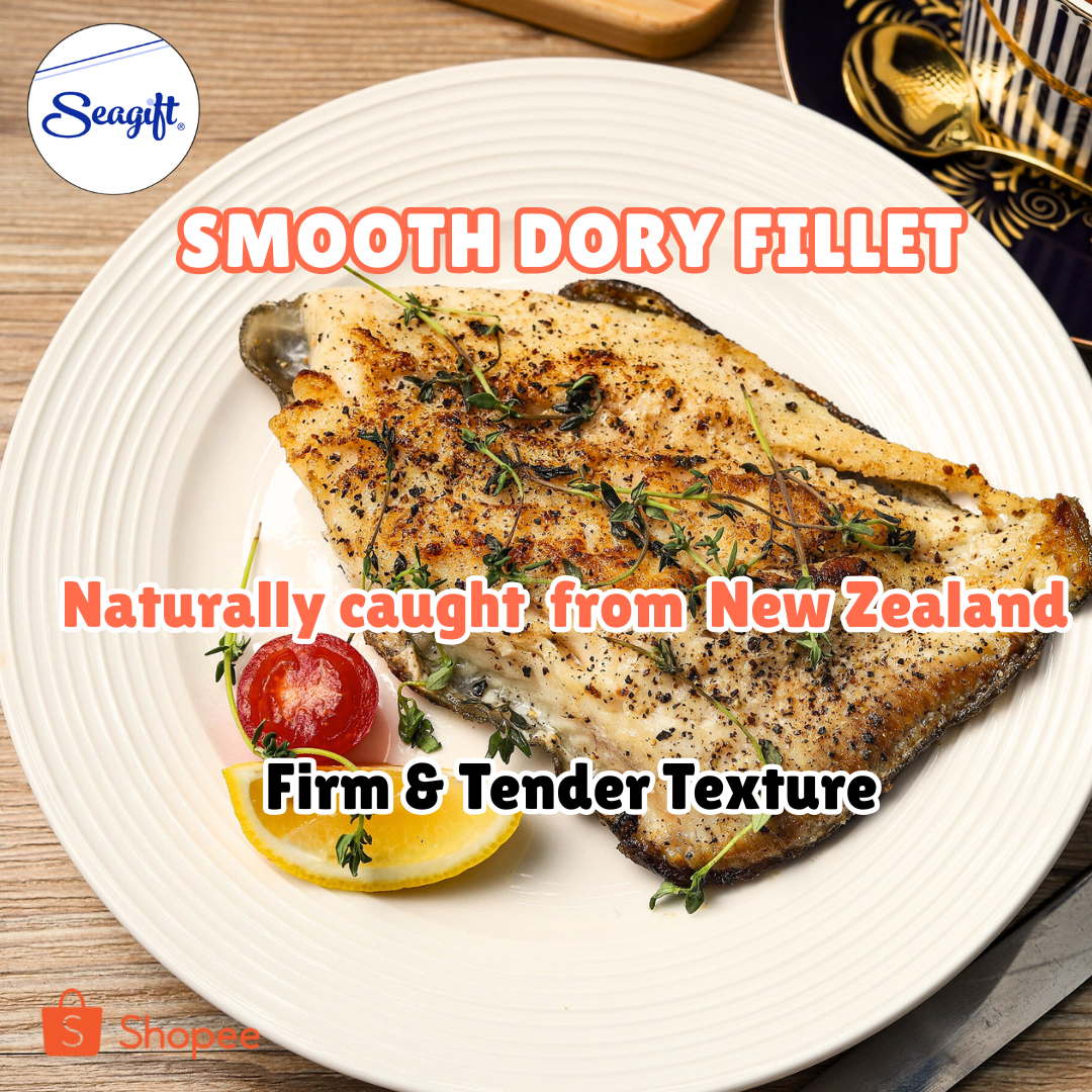 New Zealand wild caught Smooth Dory Fish Fillet 500g Frozen