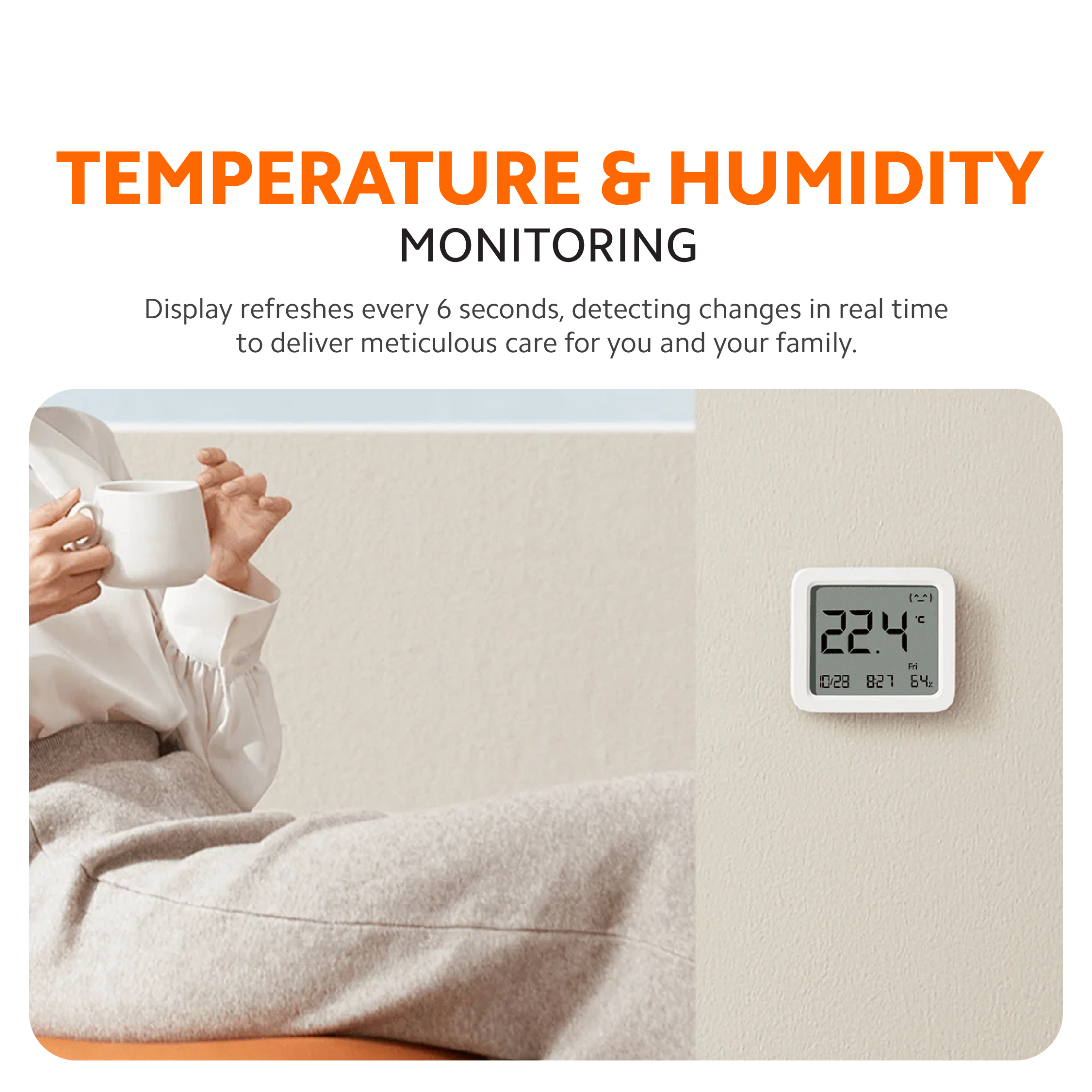 [LATEST] Xiaomi Smart Temperature & Humidity Sensor Monitor 3 LCD ...