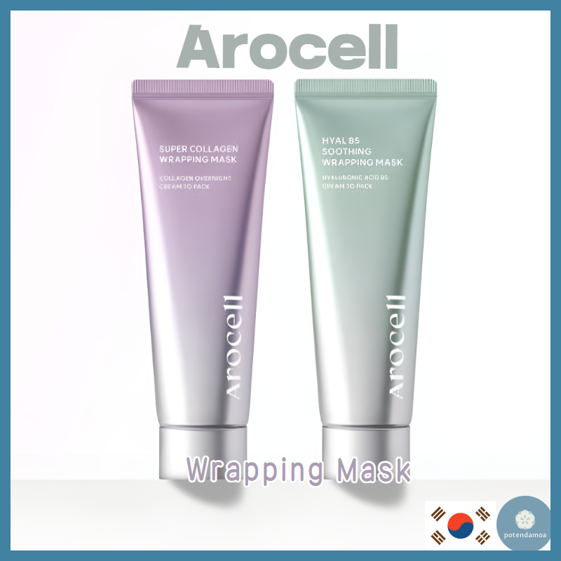 [Arocell] Super Wrapping Mask 80ml /Collagen/Hyal Soothing | Shopee ...