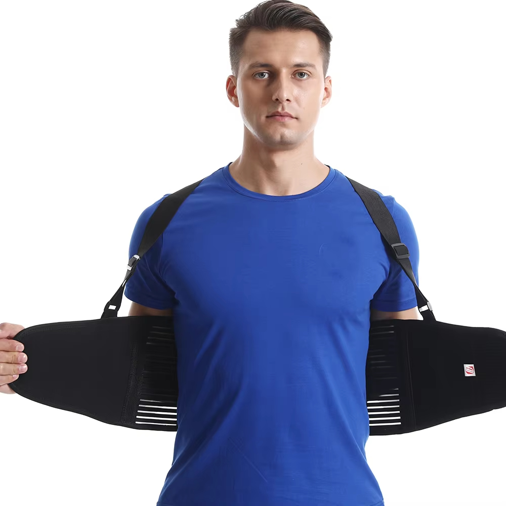 [Upgraded Fish Net Design] Back Support Low Back Brace Lumbar Support ...