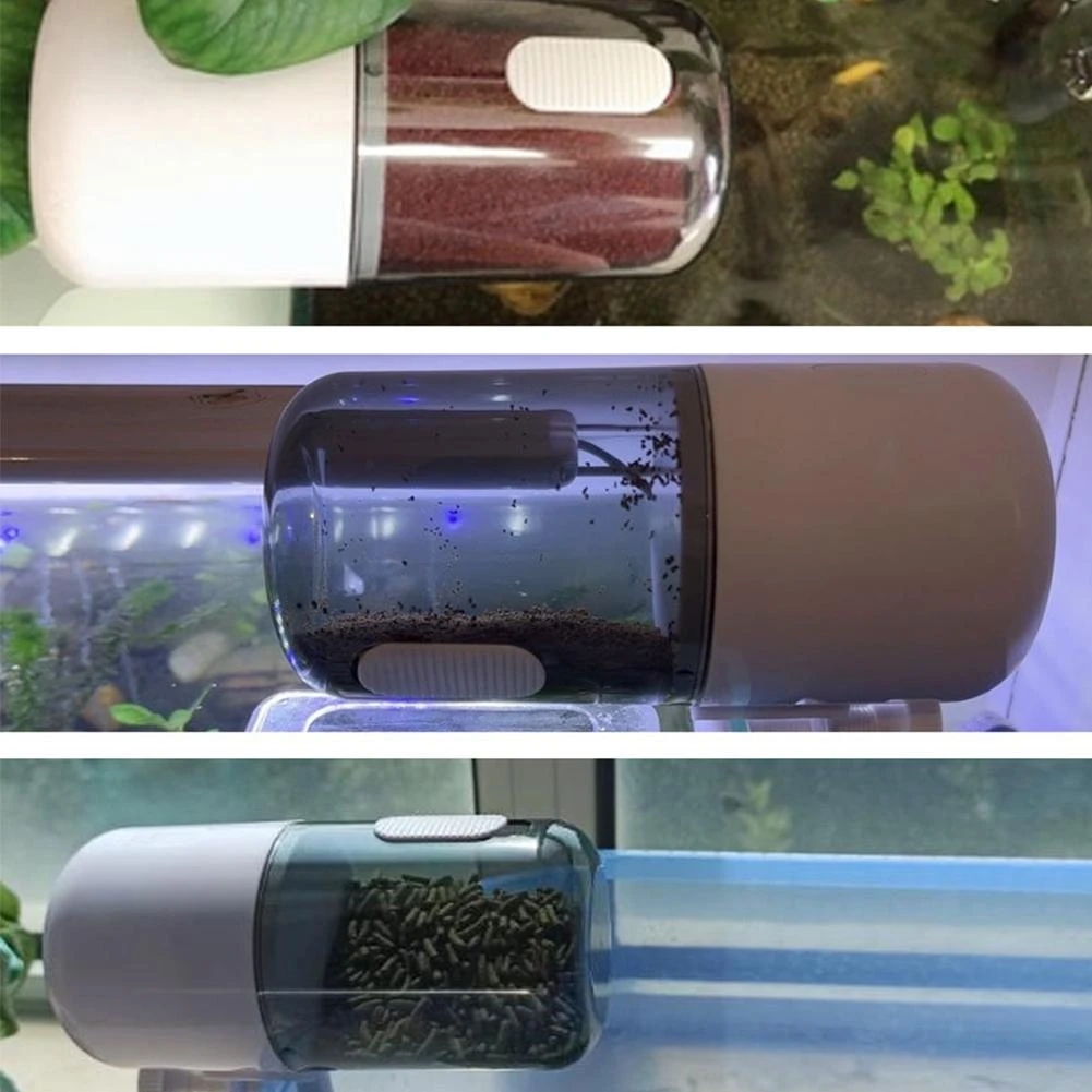 Automatic Fish Feeder Aquarium Food Dispenser Smart Timing Electric ...