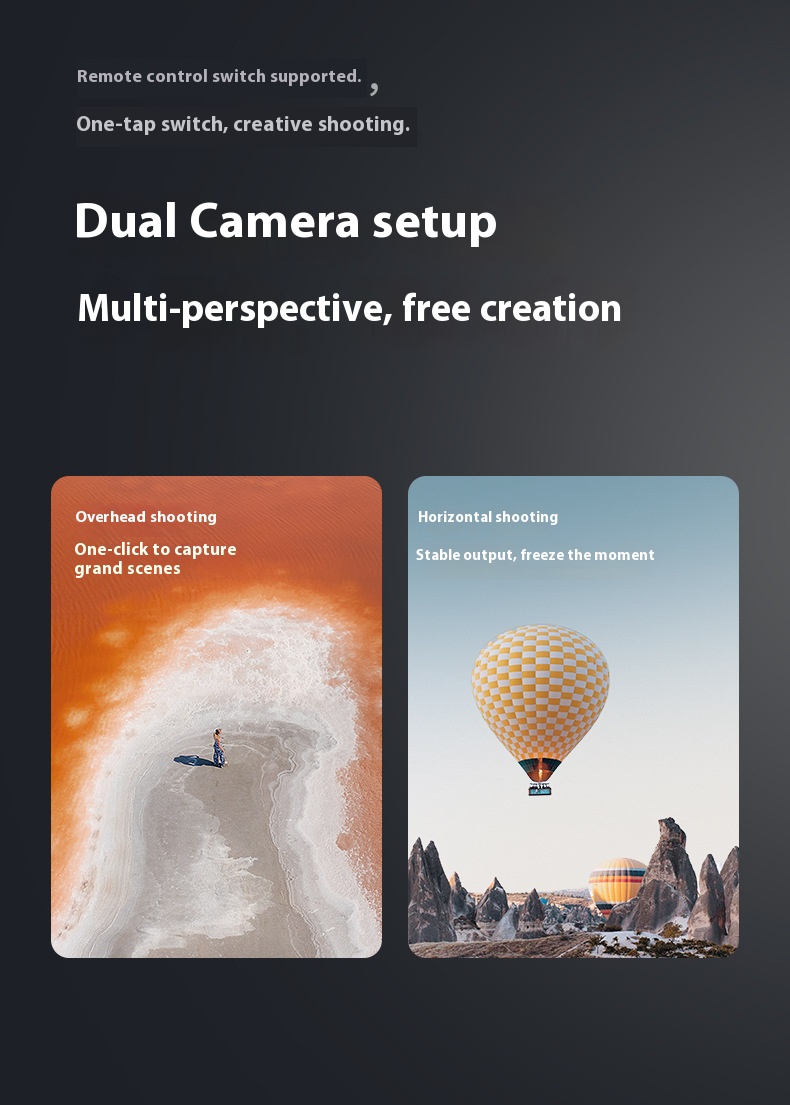 【SG】Miniature remote-controlled drone, miniature camera with 8K dual ...