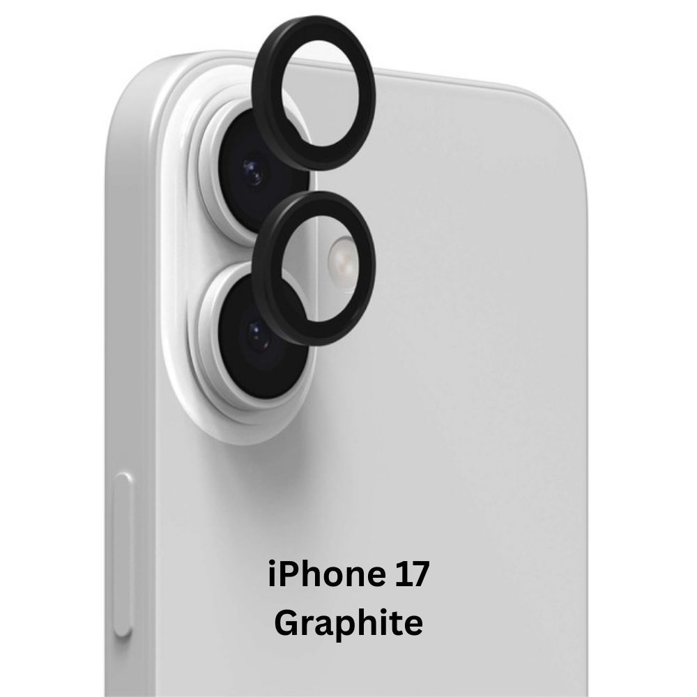 Zagg Premium Glass Camera Rings Lens Protector for iPhone 17/16/16 Plus ...