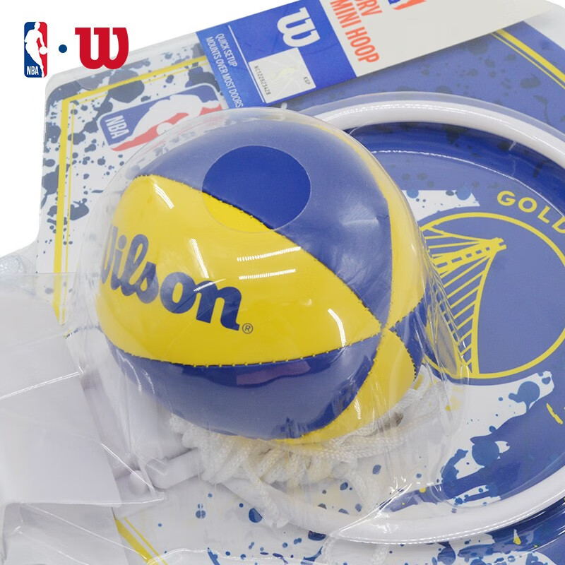 Wilson NBA Team Mini Hoop Official Basketball Accessory Compact Design ...