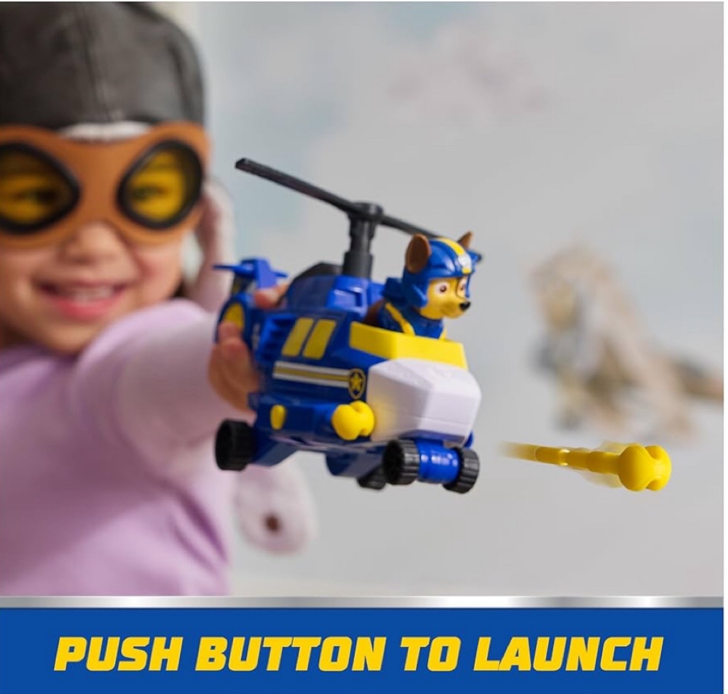 Paw Patrol Skye Air Rescue Plane Claw Jet Plane with Retractable Claw ...