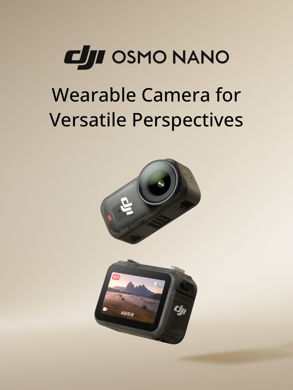 DJI Osmo Nano - Wearable Camera For Versatile Perspectives | Super Fast ...