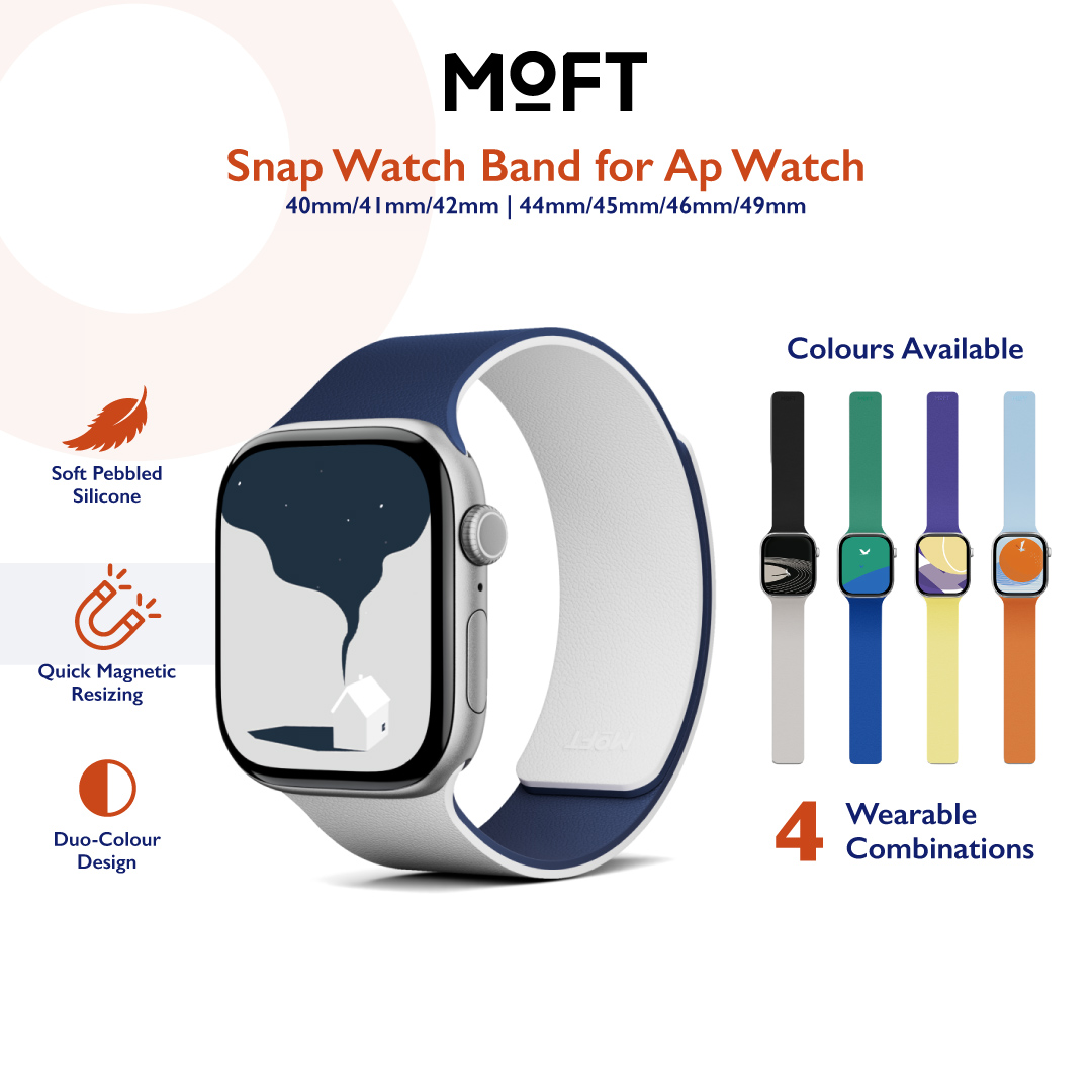 MOFT Snap Watch Band for Ap Watch 40mm/41mm/42mm & 44mm/45mm/46mm/49mm ...