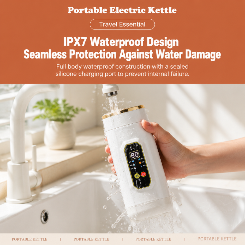 【SG Ship】650ML Portable Electric Kettle Travel kettle with Display LED ...