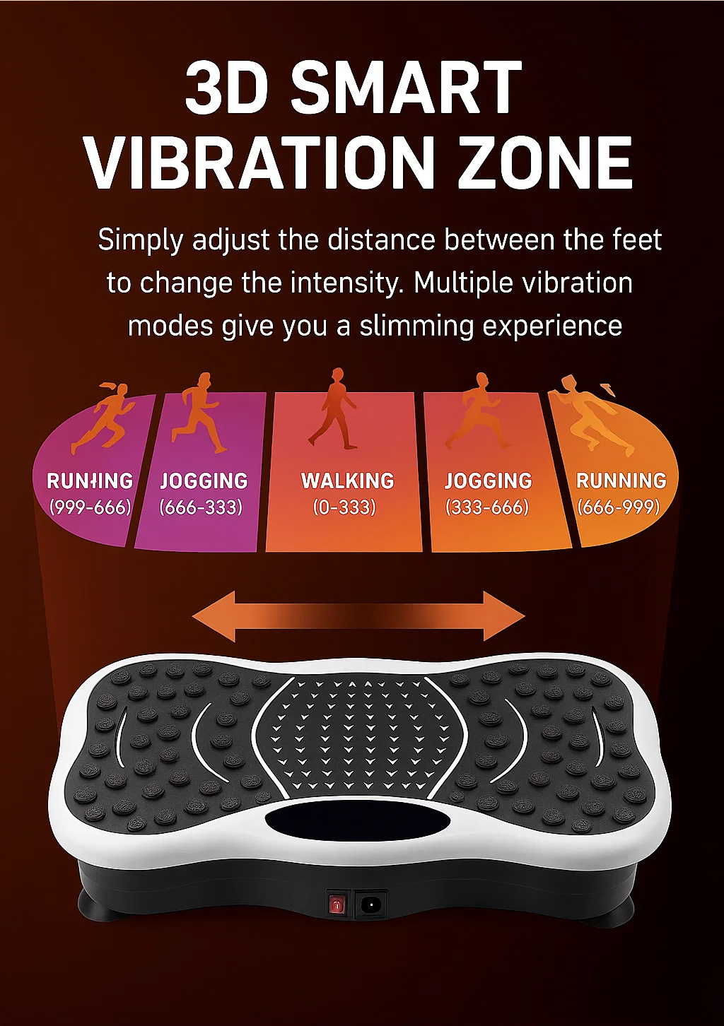 [NICOO] Vibration Platform Machine Exercise Burning Slimming Lazy ...